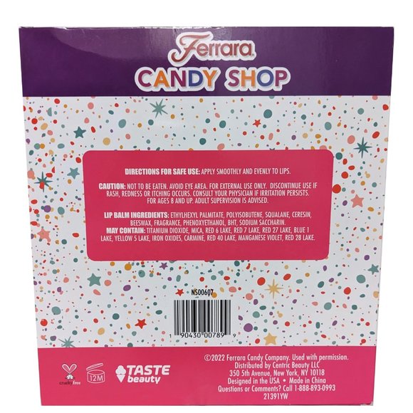 Candy Flavored | Humongous Laffy Taffy, Fun Dip & Nerds Lip Balm 3-Pack | Nestle - Picture 2 of 4